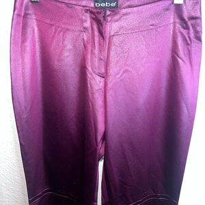 Bebe Women's satin pant